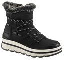 TOM TAILOR Winterboots, mit Fellimitat-Kragen