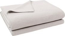 zoeppritz Wohndecke »Soft-Fleece«, mit Häkeleinfassung