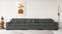 Guido Maria Kretschmer Home&Living 3-Sitzer »Skara XXL«, Lounge-Sofa XXL mit Federkern-Polsterung, in vielen Bezugsvarianten, auch recycelt