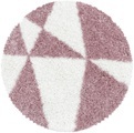 Ayyildiz Teppiche Hochflor-Teppich »TANGO 3101«, rund, 50 mm Höhe