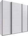 Wimex Kleiderschrank »Mugano, Made in Germany, Lieferung bis in Deine Etage und Stellort«, (wähle Deine Ausstattung: Basic oder Premium!), 3 Schwebetüren, grosse Grössen, mit oder ohne Spiegel, Metallgriffe