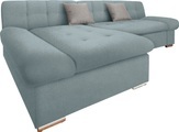 TRENDMANUFAKTUR Ecksofa, wahlweise mit Bettfunktion