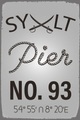 queence Metallbild »Pier«, Sprüche, (1 St.)