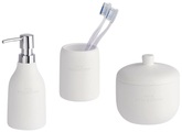 WENKO Badaccessoires-Sets »The Collection«, Zahnputzbecher, Seifenspender & Universaldose