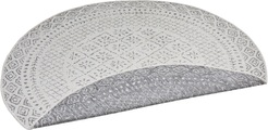 freundin Home Collection Teppich »Dian«, rund, 5 mm Höhe, In-und Outdoor geeignet, Wohnzimmer, Balkon, Terrasse, Garten, Pflegeleicht, Flachgewebe