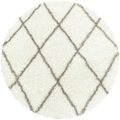 Ayyildiz Teppiche Hochflor-Teppich »ALVOR 3401«, rund, 50 mm Höhe