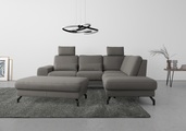sit&more Ecksofa »Cinturo«, inklusive Sitztiefenverstellung und Federkern