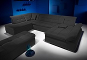 INOSIGN Wohnlandschaft, wahlweise mit Bett- und Armlehnfunktion