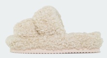 Flip Flop Pantoffel »double*strap curly«, mit leichter Laufsohle