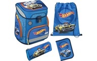 Scooli Schulthek-Set EasyFit, Hot Wheels, 5-teilig, HWES8255