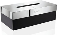 Kosmetiktuchspender Chromeline Black in matt Schwarz