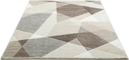 Gino Falcone Teppich »Varnita 4936«, rechteckig, Kurzflor, meliert, modernes geometrisches Design, Wohnzimmer