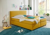 INOSIGN Boxspringbett »Eliana«, inkl. Topper, in 4 Breiten, 3 Matratzenarten und 2 Härtegraden