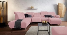 Places of Style Wohnlandschaft »Manhattan«, 2 Sitze mit elektrischer Relaxfunktion, verstellbare Armlehnen