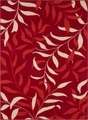 Home affaire Teppich »Alexander«, rechteckig, 8 mm Höhe, Kurzflor, Florales Design, schlichte Farben, Wohnzimmer, Schlafzimmer, Arbeitszimmer, Robust, Pflegeleicht