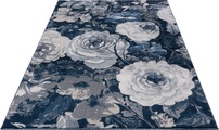 Mint Rugs - Teppich Soft short pile Peony in floral design - 160 x 230 cm