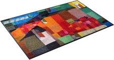 wash+dry by Kleen-Tex Teppich »Venetien«, rechteckig, 7 mm Höhe, rutschhemmend, In- und Outdoor geeignet, waschbar