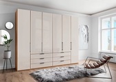 WIEMANN Drehtürenschrank »Monaco«, mit Glasfront sowie hochwertige Beschläge inkl. Dämpfung