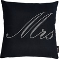 done.® Dekokissen »Stone Mrs«, (1 St.), mit Schriftzug Mrs