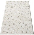 Carpet City Kinderteppich »MARA725«, rechteckig, Kinderzimmer Teppich Sterne Beige Spielzimmer