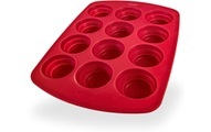 coox Muffin Backform 12 Mulden Rot