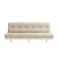 Karup Design Schlafsofa »Lean 200 Schlafsofa, Gästebett, Sofa mit Futonmatratze«, (2 St.), Inkl. Futonmatratze, Liegefläche 130x200 cm, FSC® zertifizierte Kiefer