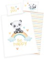 Baby Best Babybettwäsche »Regenbogen Panda«, (2 tlg.), mit liebevollem Motiv