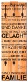 Artland Garderobenpaneel »In diesem Zuhause - braun«