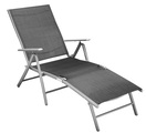 MERXX Gartenliege Alu/Textil, klappbar
