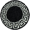 Ayyildiz Teppiche Hochflor-Teppich »HERA 3301«, rund, 50 mm Höhe