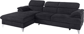 COTTA Ecksofa »Caluso«, inklusive Kopfteilverstellung, wahlweise mit Bettfunktion