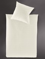 2-teilige Bettwäsche-Garnitur aus Jersey Irisette beige