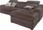 exxpo - sofa fashion Ecksofa, mit Köpf- bzw. Rückenverstellung, wahlweise mit Bettfunktion und Bettkasten