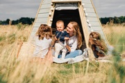 plum Spielzelt »Holz Tipi Hideaway«, BxTxH: 150x150x254 cm