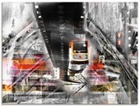 Artland Glasbild »City Collage«