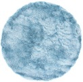 carpetfine Hochflor-Teppich »Breeze«, rund, 45 mm Höhe, besonders weich mit leichtem Glanz Garn, Wohnzimmer