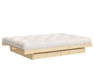 Karup Design Bettgestell »Kanso«, aus Kiefernholz