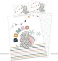 Herding Flanell Kinder-Bettwäsche Disney´s Dumbo