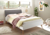 andas Einzelbett »MERLE«, in skandinavischem Design, aus der freundin Home Collection