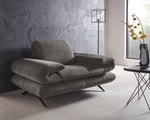 PLACES OF STYLE, Places of Style Sessel »Milano«, wahweise mit verstellbarer Rückenlehne - auch als Hocker nutzbar