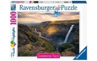 Ravensburger Puzzle Scandinavian Places 16738 - Haifoss auf Island -Puzzle für Erwachsene und Kinder ab 14 Jahren
