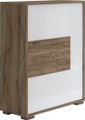 Places of Style Schuhschrank »Stela«, mit Push-to-open-Funktion und weiss UV-lackierte Front