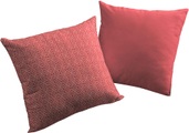 Adam Elements - ADAM - Kissenbezug Graphic Ventus 50 cm x 50 cm, Rot