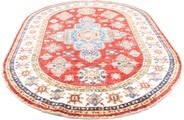 morgenland Wollteppich »Ariana Teppich handgeknüpft rot«, oval, 6 mm Höhe