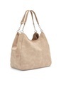 Vivance Henkeltasche, mit silberfarbenen Details, Schultertasche, Shopper, Handtasche VEGAN