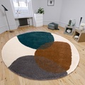 HANSE Home Hochflor-Teppich »Arti«, rund, Hochflor, Shaggy, pflegeleicht, flauschig, weich
