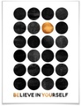 Wall-Art Poster »Believe in Yourself«, Schriftzug, (1 St.)