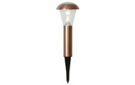 Kupferfarbene LED-Solarleuchte Sarina 36 cm