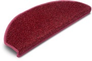Hanse Home Exclusiv Stufenmatte »Liberty«, halbrund, 7 mm Höhe, Unifarben, Strapazierfähig, Flur, Wohnzimmer, Kräftige Farben, Kettelung, Pflegeleicht, Meliert, Treppe, Gekettelt, Set mit 15 Stufenn