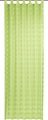 ELBERSDRUCKE Gardine »Karo-Voile«, Schlaufenschal mit Kräuselband Karo-Voile 00 weiss 255x140 cm halbtransparent